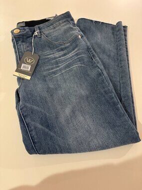 Wit & Wisdom Absolution High Rise Slim Straight Jeans-Size 10--NWT